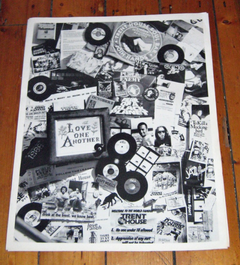 Original Trent collage poster